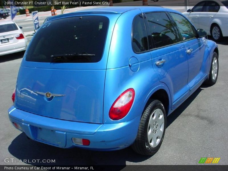Surf Blue Pearl / Pastel Slate Gray 2008 Chrysler PT Cruiser LX