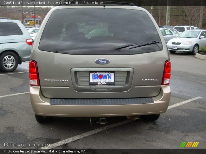 Spruce Green Metallic / Pebble Beige 2005 Ford Freestar Limited