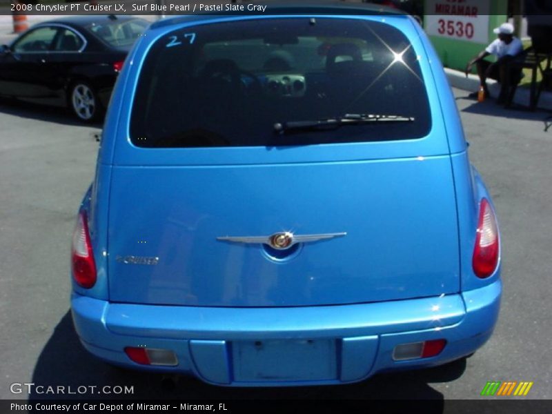 Surf Blue Pearl / Pastel Slate Gray 2008 Chrysler PT Cruiser LX