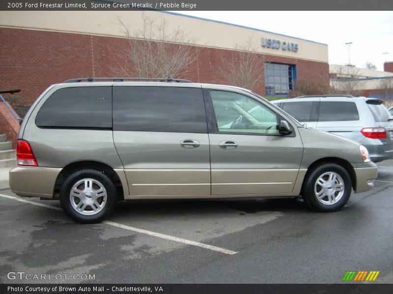 Spruce Green Metallic / Pebble Beige 2005 Ford Freestar Limited