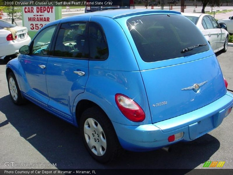 Surf Blue Pearl / Pastel Slate Gray 2008 Chrysler PT Cruiser LX