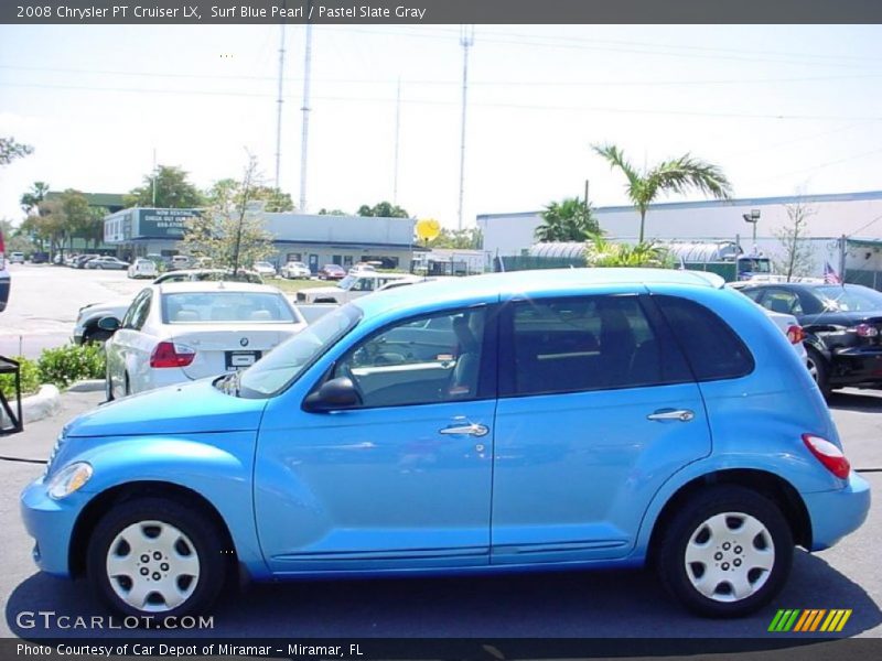 Surf Blue Pearl / Pastel Slate Gray 2008 Chrysler PT Cruiser LX