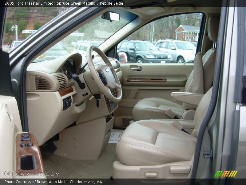 Spruce Green Metallic / Pebble Beige 2005 Ford Freestar Limited