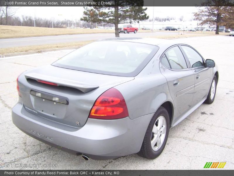 Shadow Gray Metallic / Ebony 2008 Pontiac Grand Prix Sedan