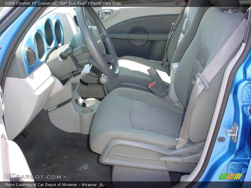Surf Blue Pearl / Pastel Slate Gray 2008 Chrysler PT Cruiser LX