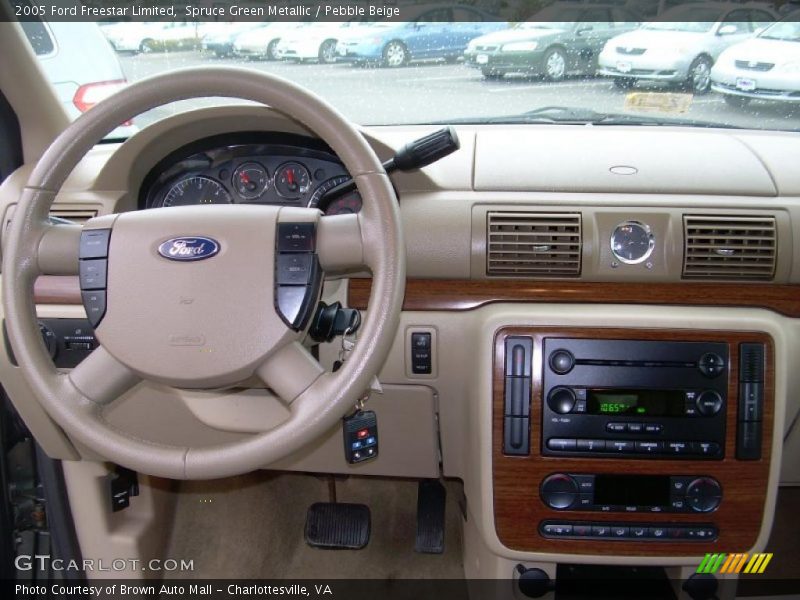 Spruce Green Metallic / Pebble Beige 2005 Ford Freestar Limited