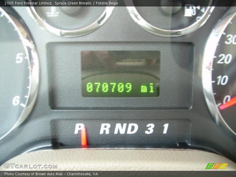 Spruce Green Metallic / Pebble Beige 2005 Ford Freestar Limited