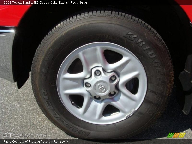 Radiant Red / Beige 2008 Toyota Tundra SR5 Double Cab