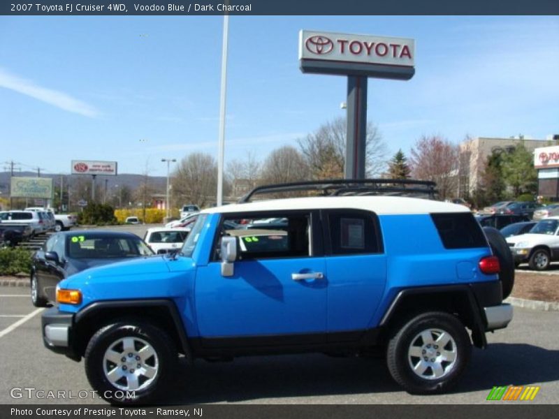 Voodoo Blue / Dark Charcoal 2007 Toyota FJ Cruiser 4WD