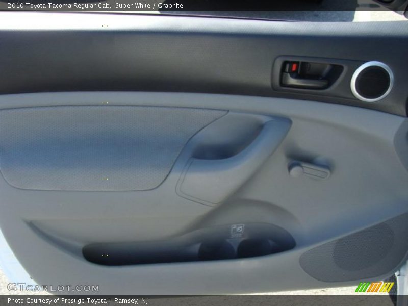 Super White / Graphite 2010 Toyota Tacoma Regular Cab