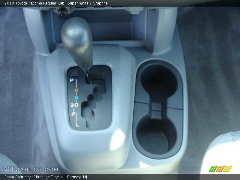 Super White / Graphite 2010 Toyota Tacoma Regular Cab