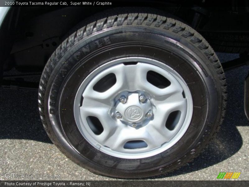 Super White / Graphite 2010 Toyota Tacoma Regular Cab