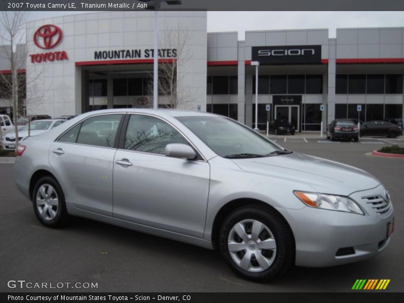 Titanium Metallic / Ash 2007 Toyota Camry LE