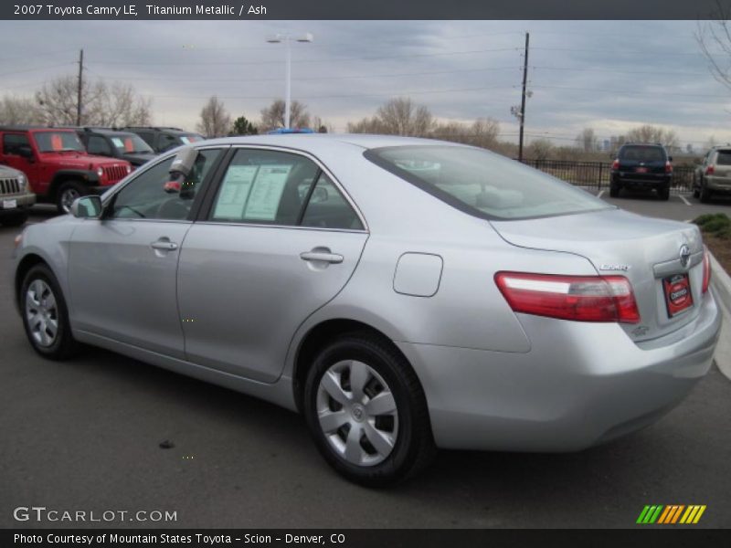 Titanium Metallic / Ash 2007 Toyota Camry LE