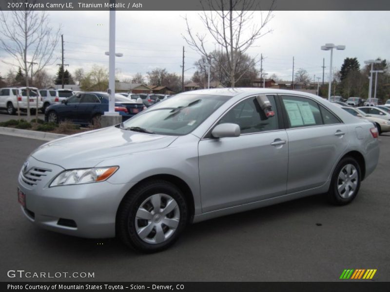 Titanium Metallic / Ash 2007 Toyota Camry LE