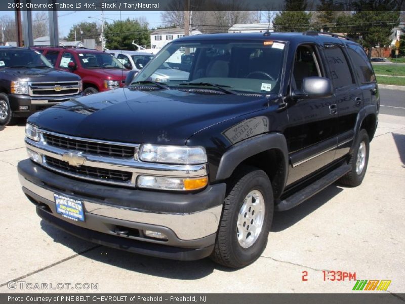 Black / Tan/Neutral 2005 Chevrolet Tahoe LS 4x4