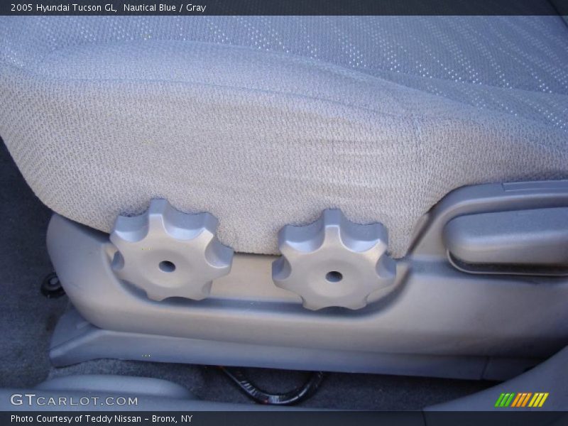 Nautical Blue / Gray 2005 Hyundai Tucson GL