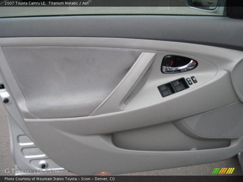 Titanium Metallic / Ash 2007 Toyota Camry LE