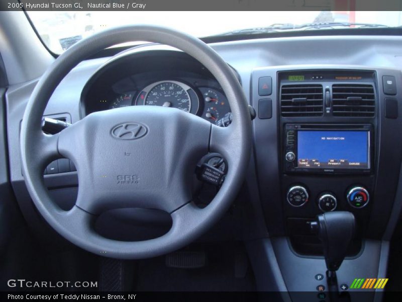 Nautical Blue / Gray 2005 Hyundai Tucson GL