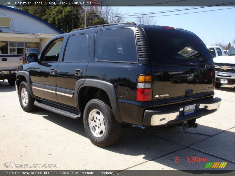 Black / Tan/Neutral 2005 Chevrolet Tahoe LS 4x4