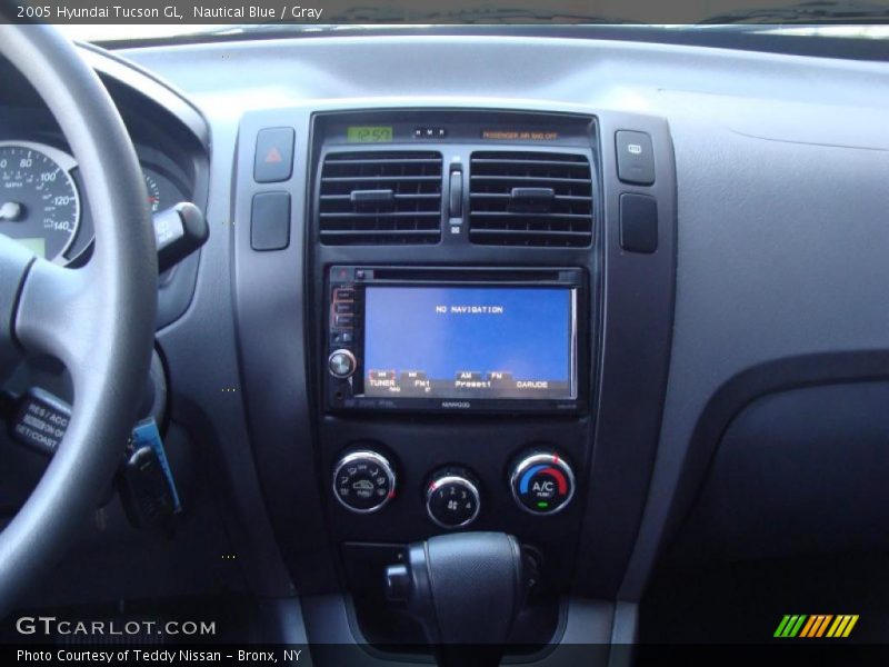 Nautical Blue / Gray 2005 Hyundai Tucson GL