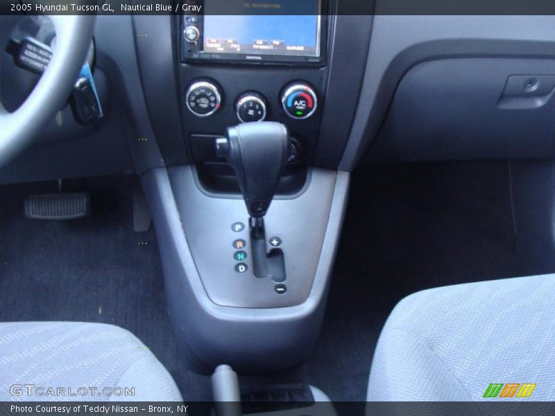 Nautical Blue / Gray 2005 Hyundai Tucson GL