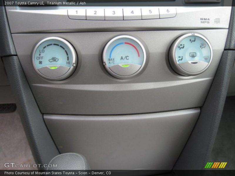 Titanium Metallic / Ash 2007 Toyota Camry LE