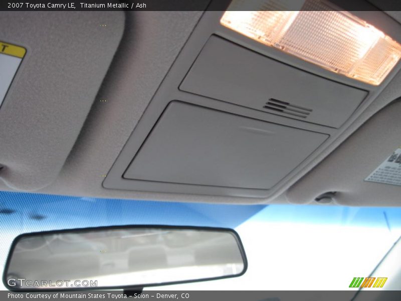 Titanium Metallic / Ash 2007 Toyota Camry LE