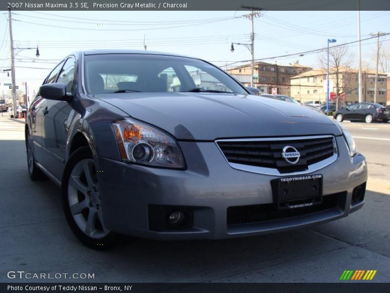 Precision Gray Metallic / Charcoal 2007 Nissan Maxima 3.5 SE