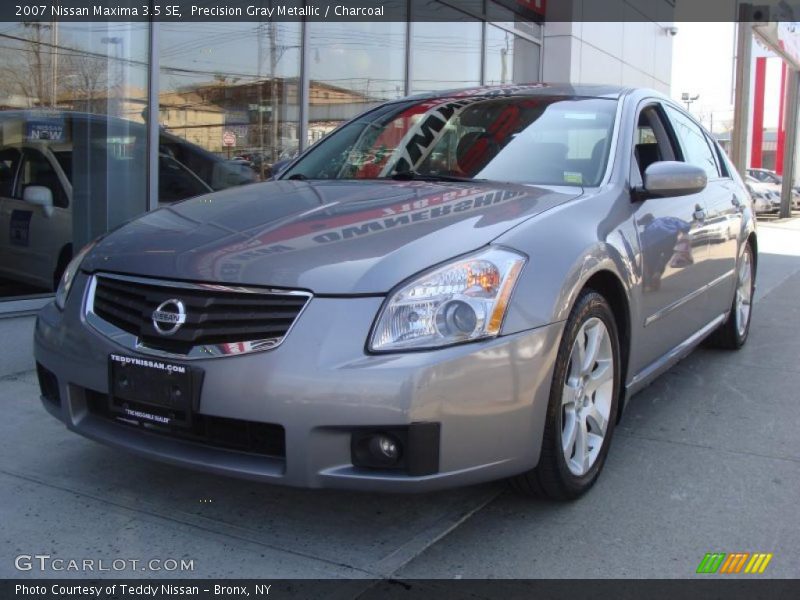 Precision Gray Metallic / Charcoal 2007 Nissan Maxima 3.5 SE