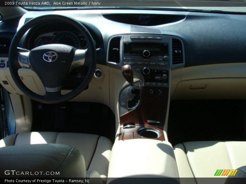 Aloe Green Metallic / Ivory 2009 Toyota Venza AWD