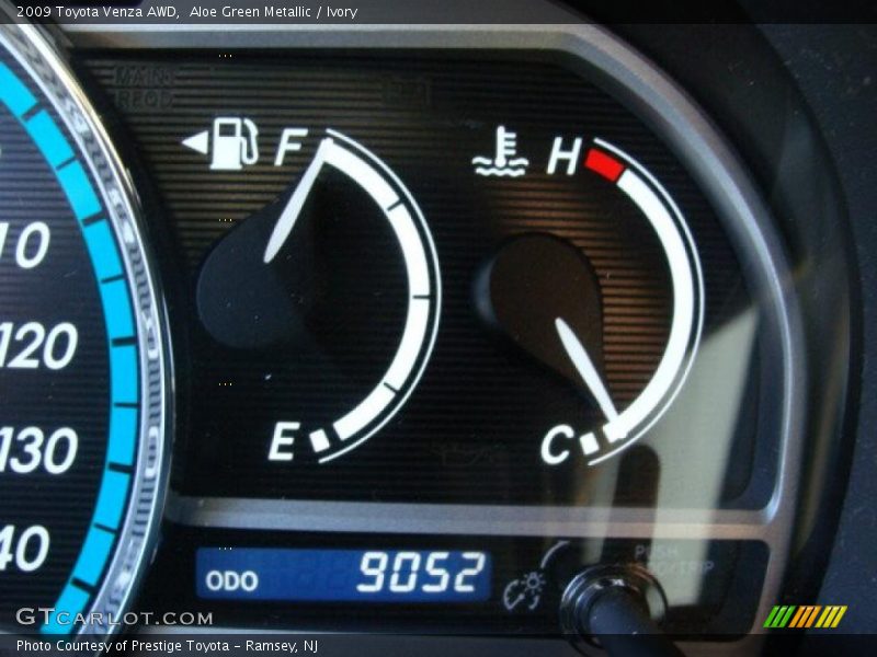 Aloe Green Metallic / Ivory 2009 Toyota Venza AWD