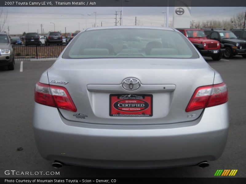 Titanium Metallic / Ash 2007 Toyota Camry LE V6