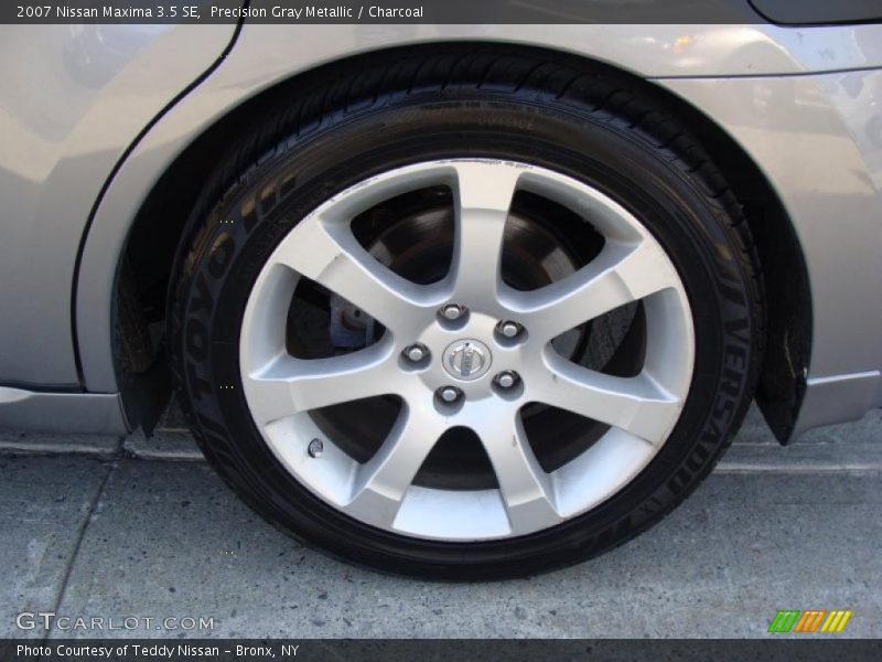Precision Gray Metallic / Charcoal 2007 Nissan Maxima 3.5 SE