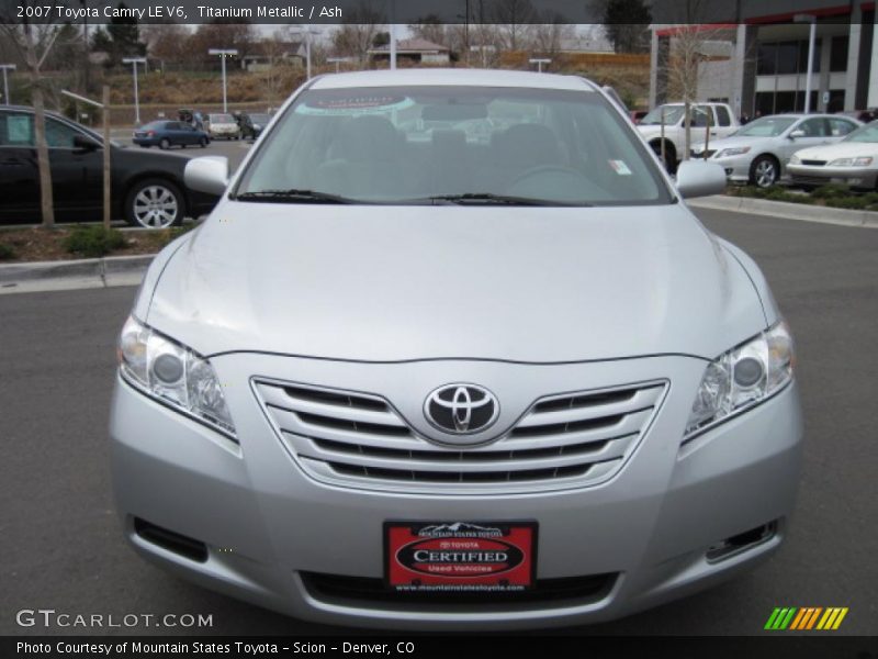 Titanium Metallic / Ash 2007 Toyota Camry LE V6