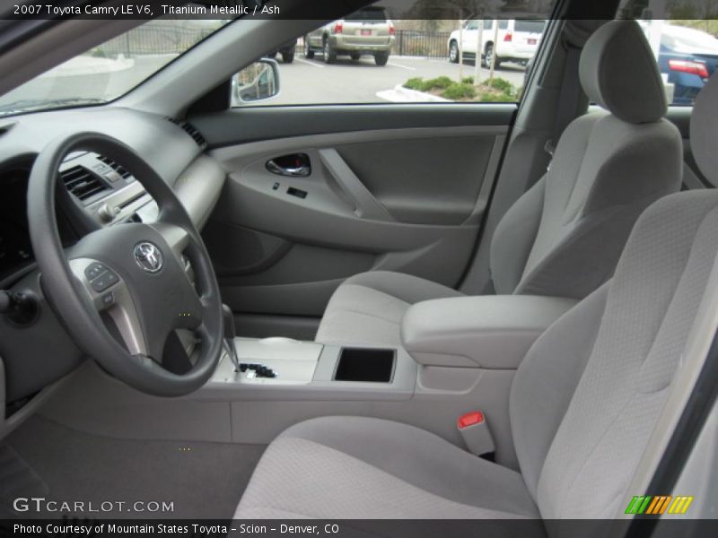 Titanium Metallic / Ash 2007 Toyota Camry LE V6