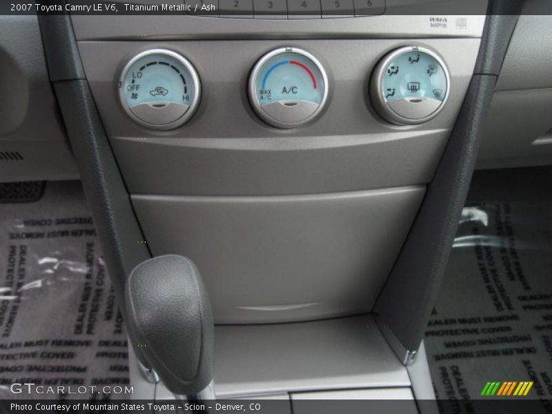 Titanium Metallic / Ash 2007 Toyota Camry LE V6