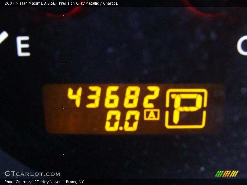 Precision Gray Metallic / Charcoal 2007 Nissan Maxima 3.5 SE
