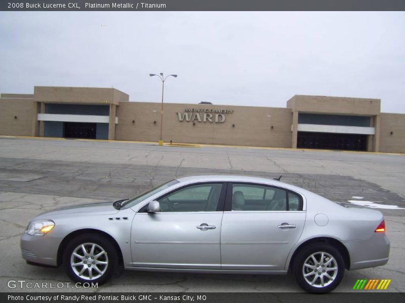 Platinum Metallic / Titanium 2008 Buick Lucerne CXL