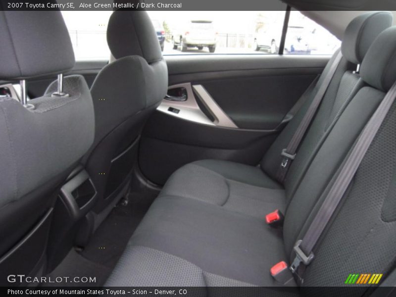 Aloe Green Metallic / Dark Charcoal 2007 Toyota Camry SE