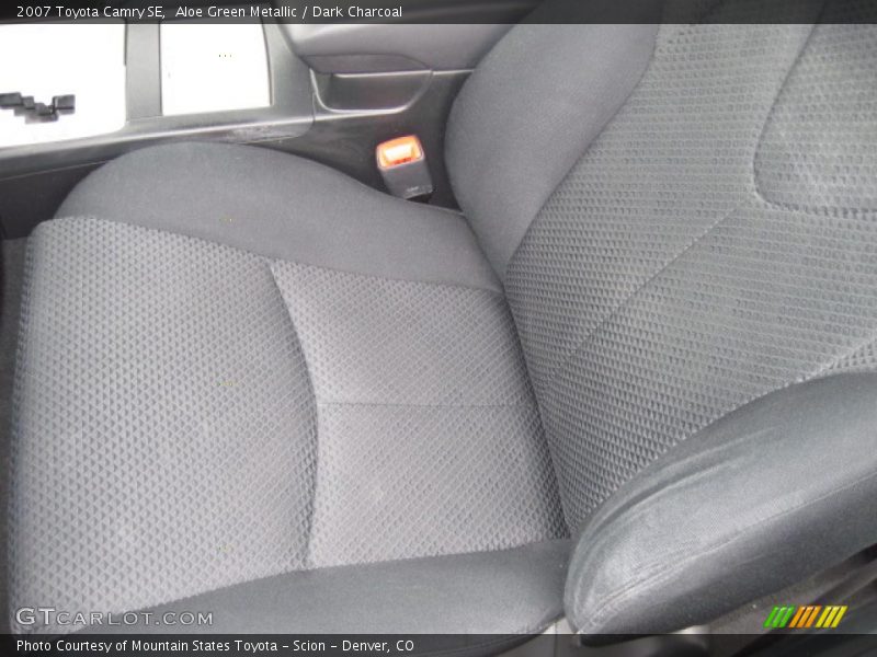 Aloe Green Metallic / Dark Charcoal 2007 Toyota Camry SE
