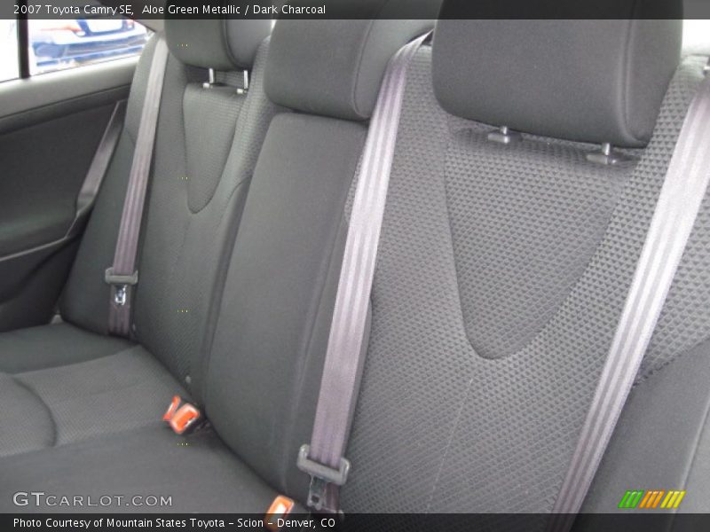 Aloe Green Metallic / Dark Charcoal 2007 Toyota Camry SE