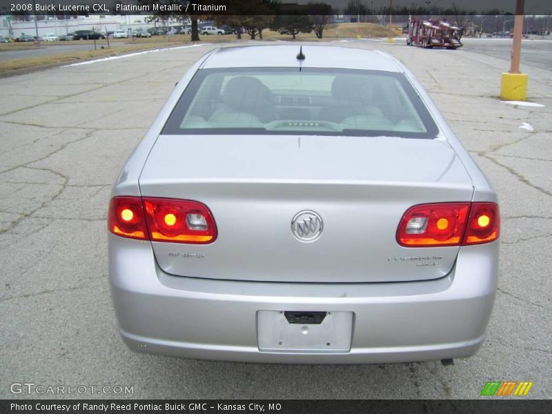 Platinum Metallic / Titanium 2008 Buick Lucerne CXL