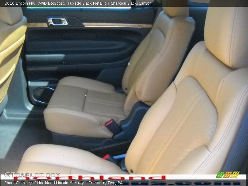 Tuxedo Black Metallic / Charcoal Black/Canyon 2010 Lincoln MKT AWD EcoBoost