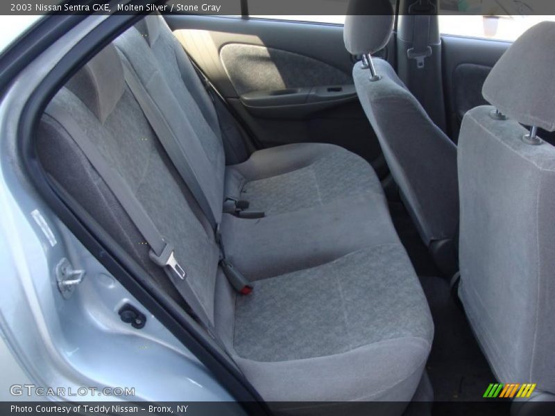 Molten Silver / Stone Gray 2003 Nissan Sentra GXE