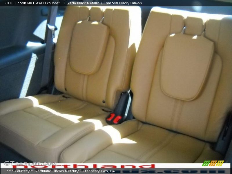 Tuxedo Black Metallic / Charcoal Black/Canyon 2010 Lincoln MKT AWD EcoBoost