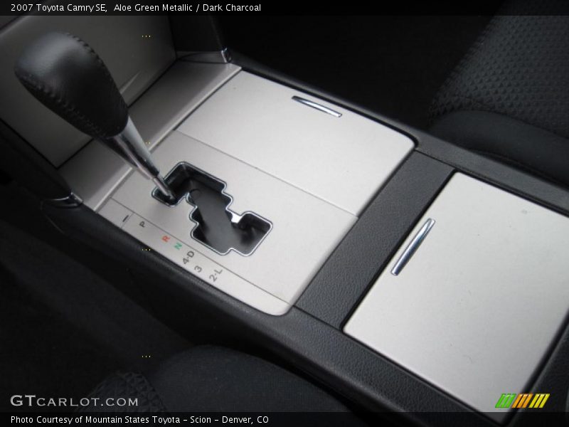 Aloe Green Metallic / Dark Charcoal 2007 Toyota Camry SE