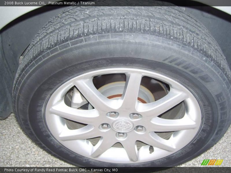 Platinum Metallic / Titanium 2008 Buick Lucerne CXL