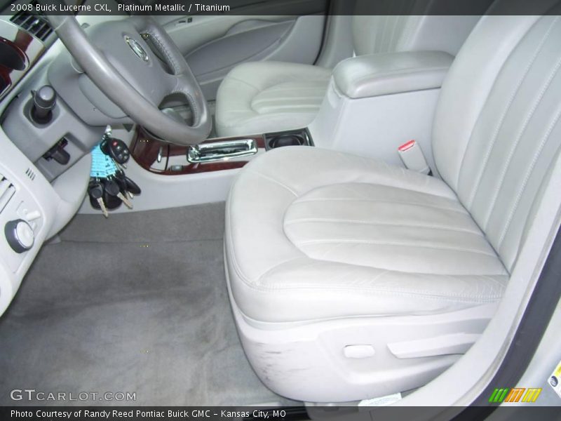 Platinum Metallic / Titanium 2008 Buick Lucerne CXL