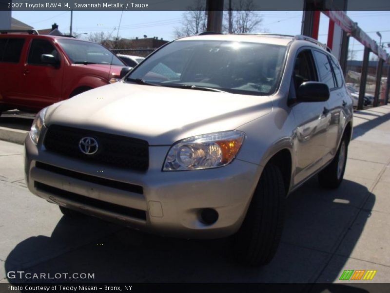 Savannah Metallic / Taupe 2007 Toyota RAV4 I4